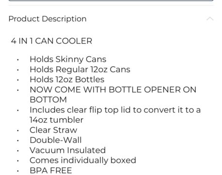 4 in 1 can cooler - Image 2